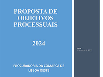 Objetivos Ano Judicial 2024 - PRC Lisboa Oeste